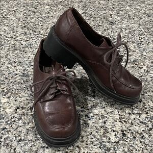 Y2K Maurices Leather Shoes
